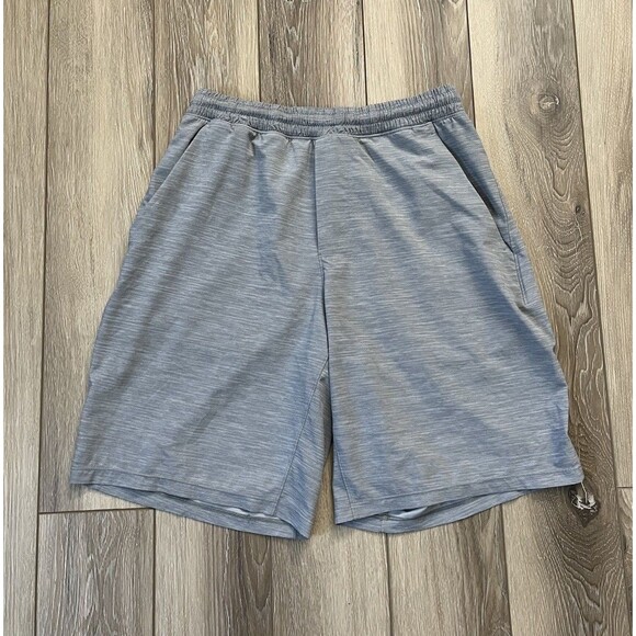 Lululemon Pace Breaker Athletic Short 9" Linerless Mens Size Small Light Grey - Picture 1 of 9